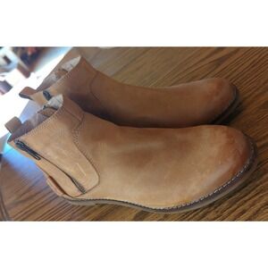 Taos Women's Double Time Boot Caramel Leather Size 9.5 Booties Boots